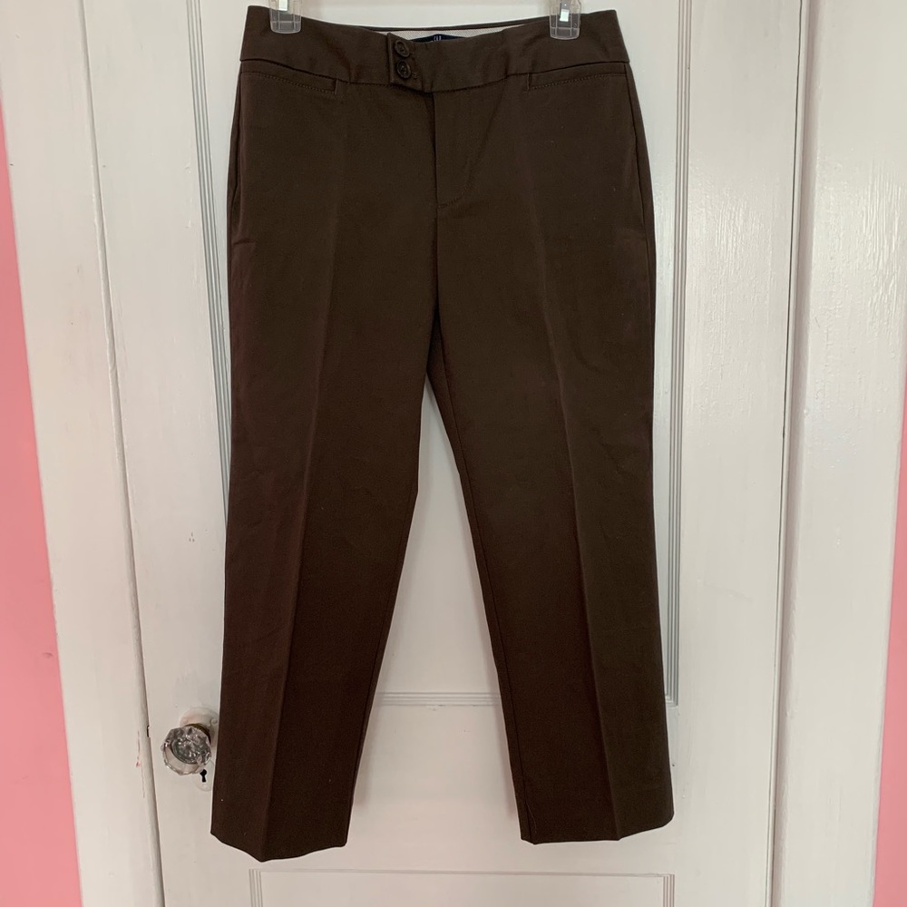 Brown GAP ankle length pants